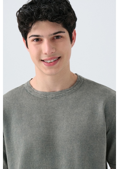 Loft Lf2039337 Erkek Kısa Kollu T-shirt Khakı