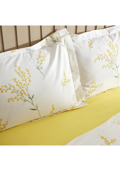 Karaca Home Loretta %100 Pamuk Çift Kişilik Nevresim Takımı Sarı - 200.22.08.0021 Sarı