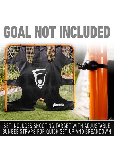 Franklin Sports Lakros Gol Atış Hedefi - Lacrosse Net Eğitim Ekipmanları - Atış Uygulaması İçin Köşe Hedefleri - Resmi Beden Hedeflerine Uyar