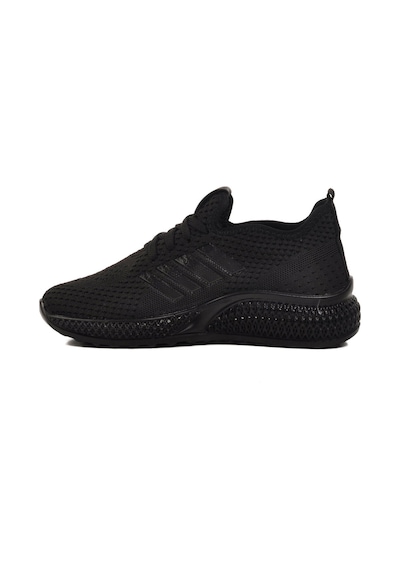 Siyah Hafif Triko Unisex Spor Ayakkabı Çok Renkli
