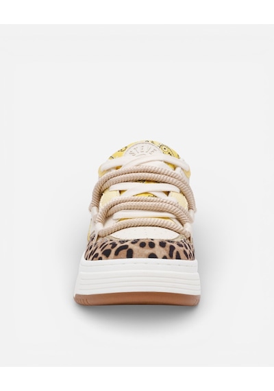 Steve Madden Brouhaha Leop Multı Kadın Leop Multi Sneakers Brouhaha Krem