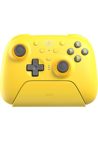 8bitdo Pro Controller Ultimate 2 Bluetooth Sarı Switch 2 Ve Windows Uyumlu, Şarj Dock Tmr Joystick