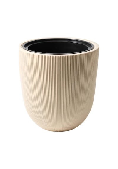 Omnipazar So-palm3 Palmiye Dekoratif Plastik Saksı İç Kovalı 30 Lt No: 3 Krem