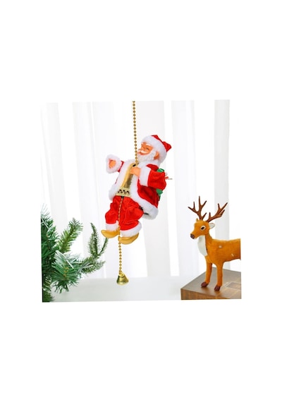 Waldern Premium Collection Tırmanan Noel Baba Yılbaşı Süs