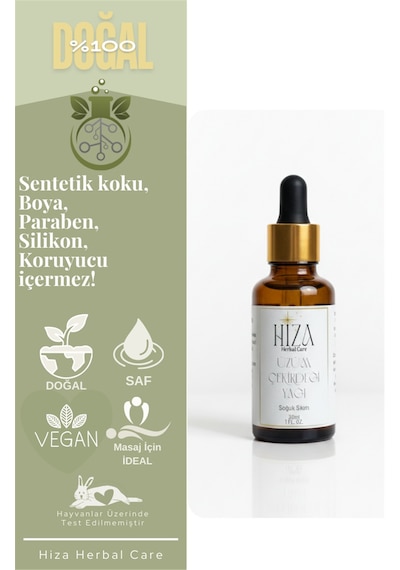 Hiza Herbal Care Doğal Üzüm Çekirdeği Yağı 30 ML
