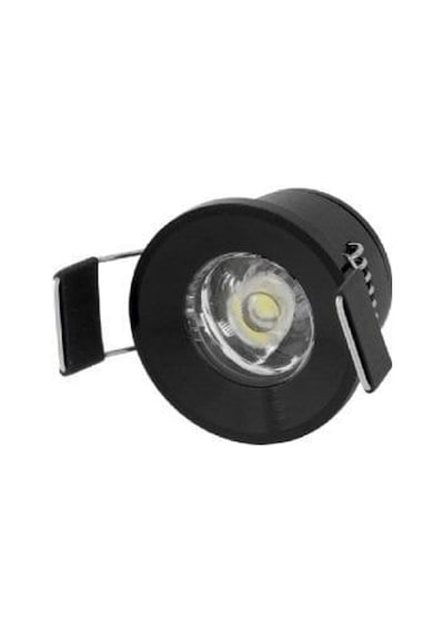 Cata 1.5W Siyah Kasa Beyaz Işık Yıldız Spot Ct-5270S
