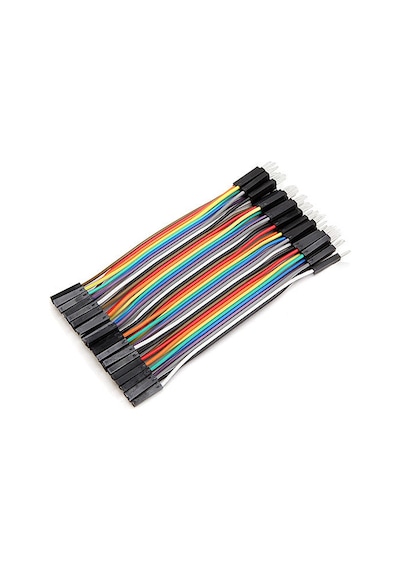 Robizstore-10Cm 40 Pin Dişi Erkek Dupont Kablo Breadboard Jumper Ayrılabilir
