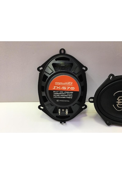 Aqoustics Sx-570 5 X 7 Oval Hoparlör Tweeterli 700 Watt