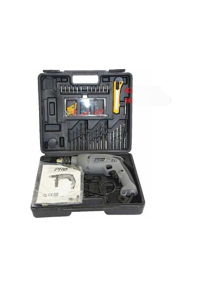 PRO Technic DM710S Darbeli Matkap 710 Watt Çantalı Set