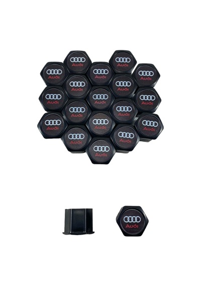 Audi 17 Mm 20 Li Takım Set Oto Çelik Jant Bıjon Kapağı
