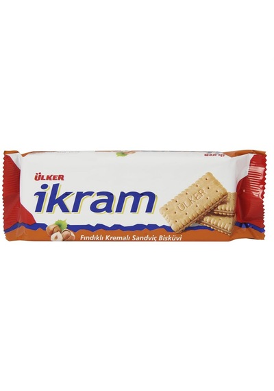 Ülker İkram Fındık Kremalı Sandviç Bisküvi 99 Gr 24 Adet