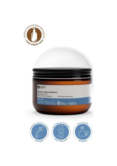 Insight Günlük Kullanım İçin Enerji Veren Maske 400 Ml