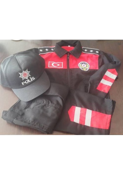Erkek Çocuk Polis Yunus Kostümü