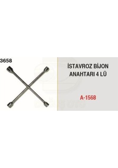 Bijon Anahtarı 4 Lü Istavroz 17 , 19 , 21 , 22