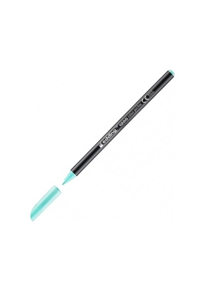 Edding 1200 İnce Uçlu Keçeli Kalem - Tatlı Nane - 1 Kalem - Yuvarlak Uçlu 1 Mm