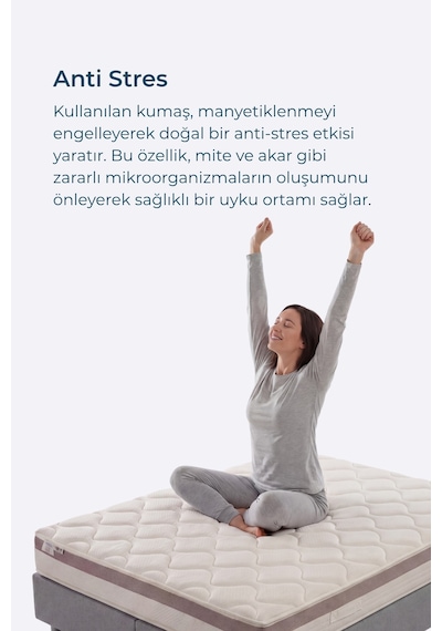 Firenze Ultra Ortopedik Anti Stres Memory Foam Yatak Made İn Italy