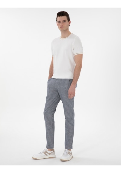 Pierre Cardin Erkek Lacivert Pantolon Kanvas-chino 50301778-vr033 Lacivert