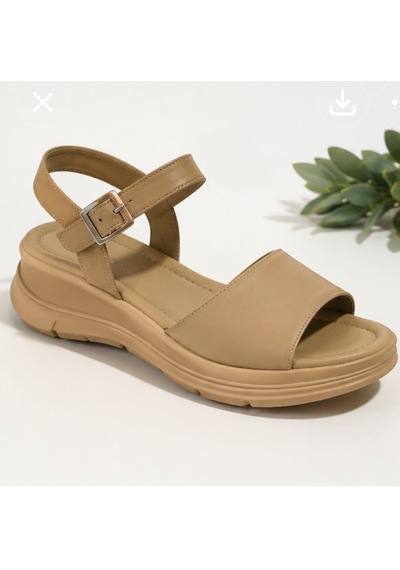 N Napa Shoe Np.15600.bej.deri Sandalet