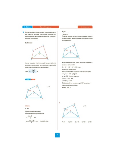 Antrenmanlarla Geometri 2: Geometri Bilgisi Zayıf Olanlar, Sorularda Görme Problemi Yaşayanlar, Geometriyi Öğrenmeye Yeni Karar Verenler İçin Sku: Smgstk99f8925860 Antrenmanlarla Geometri 2: Geometri Bilgisi Zayıf Olanlar, Sorularda Görme Problemi Yaşayanlar, Geometriyi Öğrenmeye Yeni Karar Verenler İçin Sku: Smgstk99f8925860