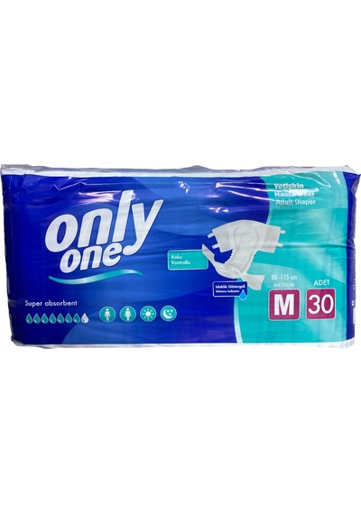 Only One Koku Kontrollü Belbantlı Hasta Bezi M 30'lu