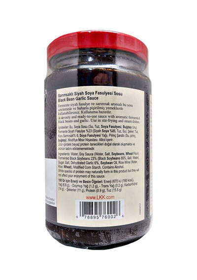 Lee Kum Kee Sarımsaklı Siyah Soya Fasulyesi Sosu 368 G