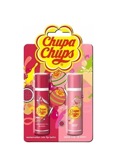 Chupa Chups Lip Balm 2li Dudak Bakım Kremi 4gr - Karpuz Ve Şeftali