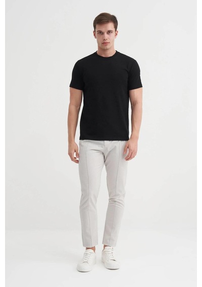 Cazador Erkek T-shirt 4240-26630 Siyah