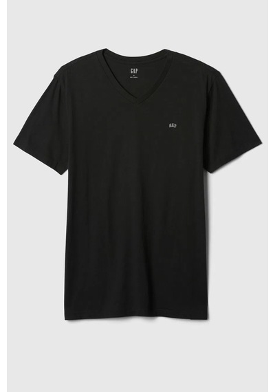 Gap V-frch Everyday Soft Erkek Tişört SIYAH