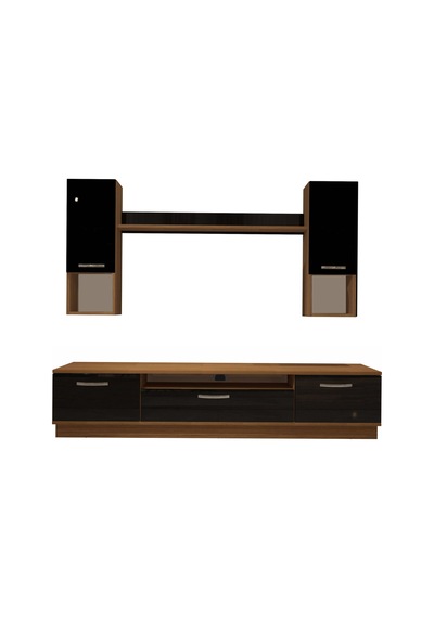 Decoraktiv Trendstyle 5da Mdf Tv Ünitesi Tv Sehpası Ceviz - Siyah