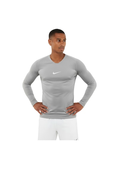 Nike Dri-fıt Park Erkek Uzun Kollu Antrenman Tişört Gri