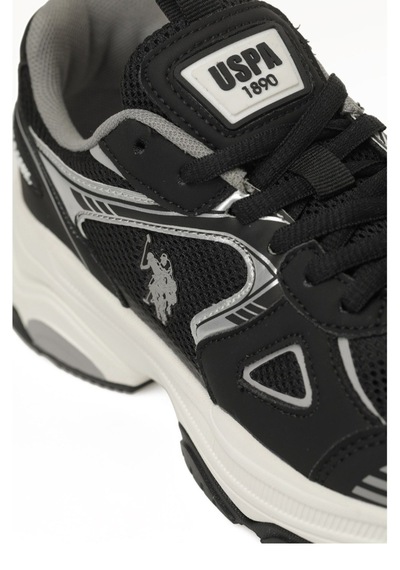 U.s. Polo Assn. Merıda 6fx Siyah Kadın Sneaker Spor Ayakkabı Siyah