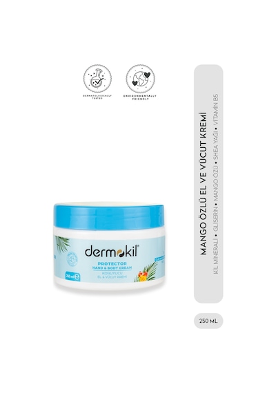 DERMOKİL Mango Özlü El ve Vücut Kremi 250 ML