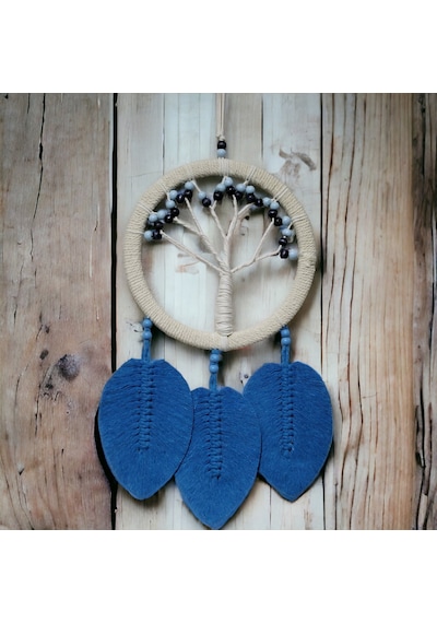 Zvnm Rüya Kovan Hayat Ağacı Dream Catcher Mavi Zcv12 3842586