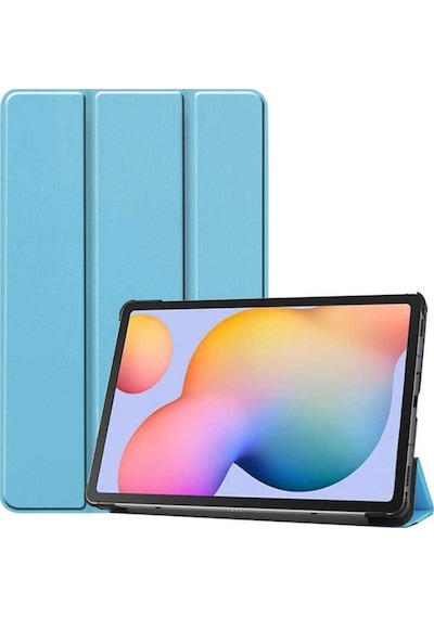 Lenovo Tab M10 Plus Tb-125f - Tb-128f 3. Jenerasyon Zore Smart Cover Standlı 1-1 Kılıf Kapaklı Kılıf