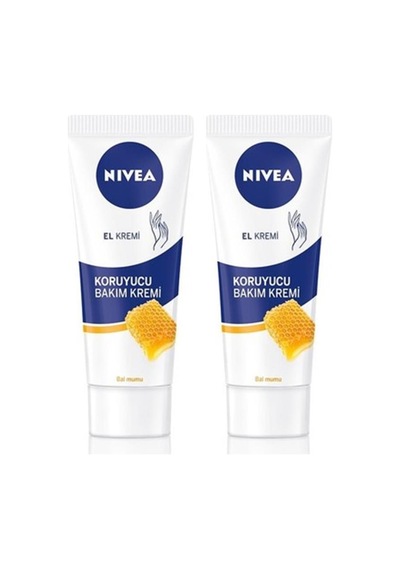 Nivea Bal Mumu Ve Gül Kokulu Bakım Kremi 75 Ml X2