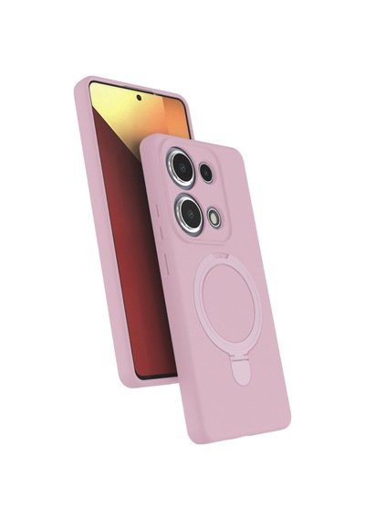 Redmi Note 13 Pro 4g Regal Magsafe Standlı Kapak - Açık Pembe