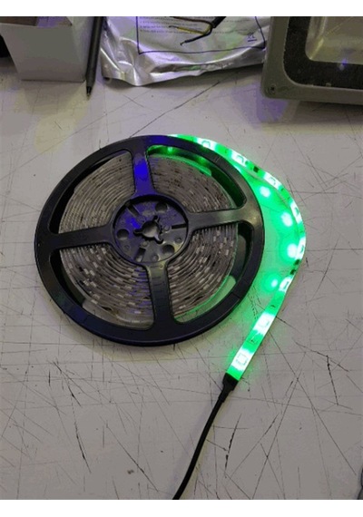 Yürüyen Şerit Led Kırmızı Silikonlu 5 Metre