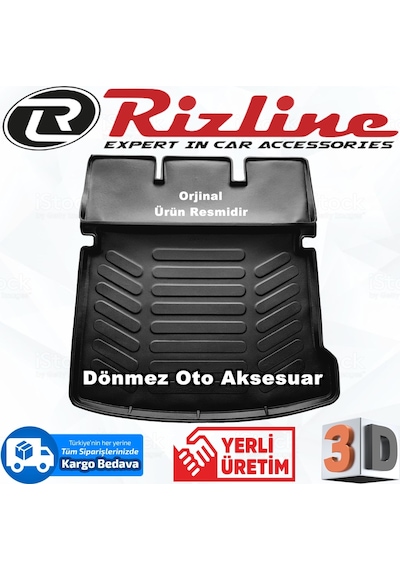 Dacia Lodgy 3D Bagaj Havuzu Paspası 2012-2020 Arası Rizline N11.920