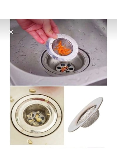 7,5 Cm Lavabo Süzgeci Evye Suyu Süzme Aparatı, Dayanıklı Ve Pratik Tasarım 1 Adet