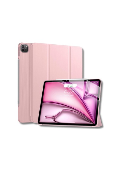 Apple Uyumlu iPad Air 13 İnç M2 Çipli 2024 Akıllı Smart Cover Tablet Kılıfı A2898/a2899/a2900 Tablet Kılıfı