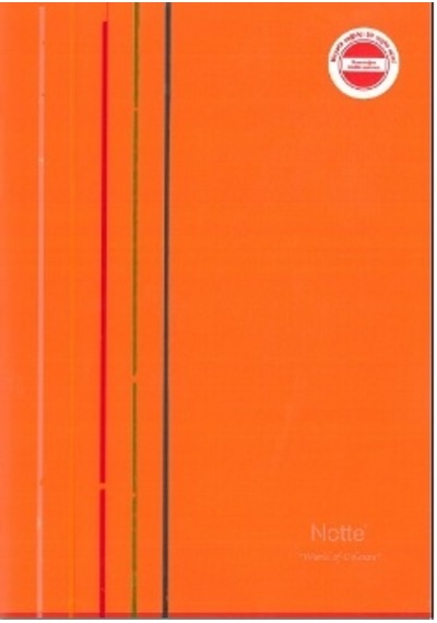 Notte Pp.kap.defter Dikişli A4 Kareli 100 Yap.fosforlu Turuncu