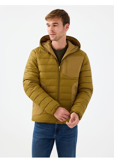 Regular Fit Erkek Mont Mustard