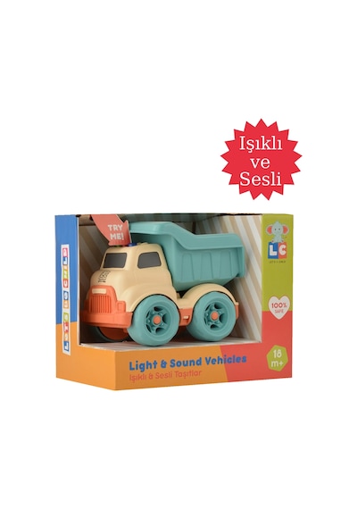Let's Be Child Işıklı Ve Sesli Minik Pikap Krem S3904102023n1-2
