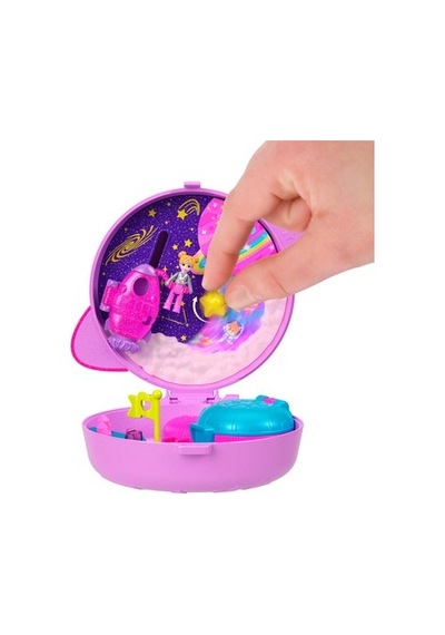 Mini Oyun Seti İle Polly Gezegeni Temalı Eğlence Açık Mavi