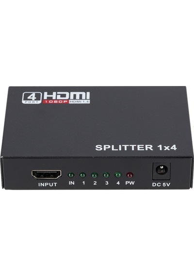 Powermaster 4 Port 4k-2k 1080p Hdmı Splitter Dağıtıcı