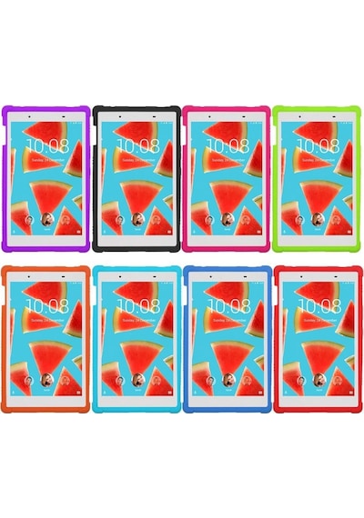Lenovo Tab 4 8 Tb-8504 Standlı Silikon Kılıf Ultra Koruma Kılıf- 5775 Diğer
