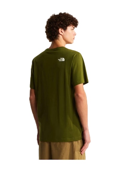 The North Face Mountain Line Regular Erkek Yeşil Outdoor T-shirt Nf0a8guxbrı1