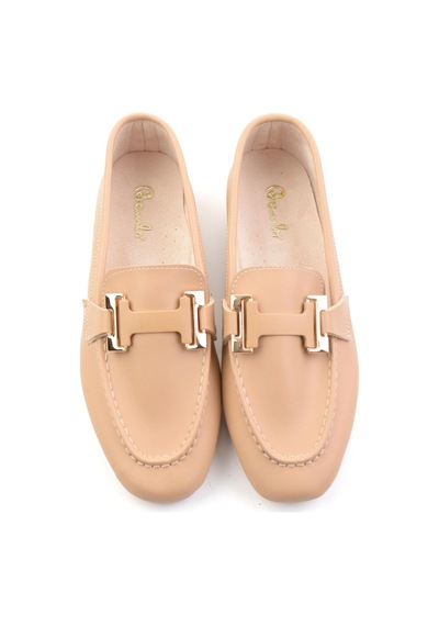 Nude Kadın Loafer Ayakkabı K01688012209 Ten Rengi