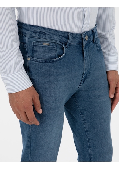 Pierre Cardin Erkek Mavi Pantolon Jean 50315272-vr036 Mavi