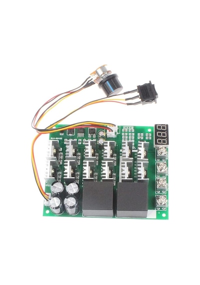 Tls Robotik 1000W 12V-36V 60A İleri/Geri Kontrollü Dijital DC Motor Hız Kontrol Modülü